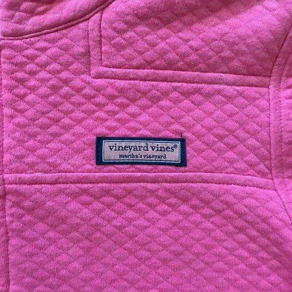 NWT Girls Vineyard Vines 1/4 Zippered Pullover Jacket - Picture 4 of 8
